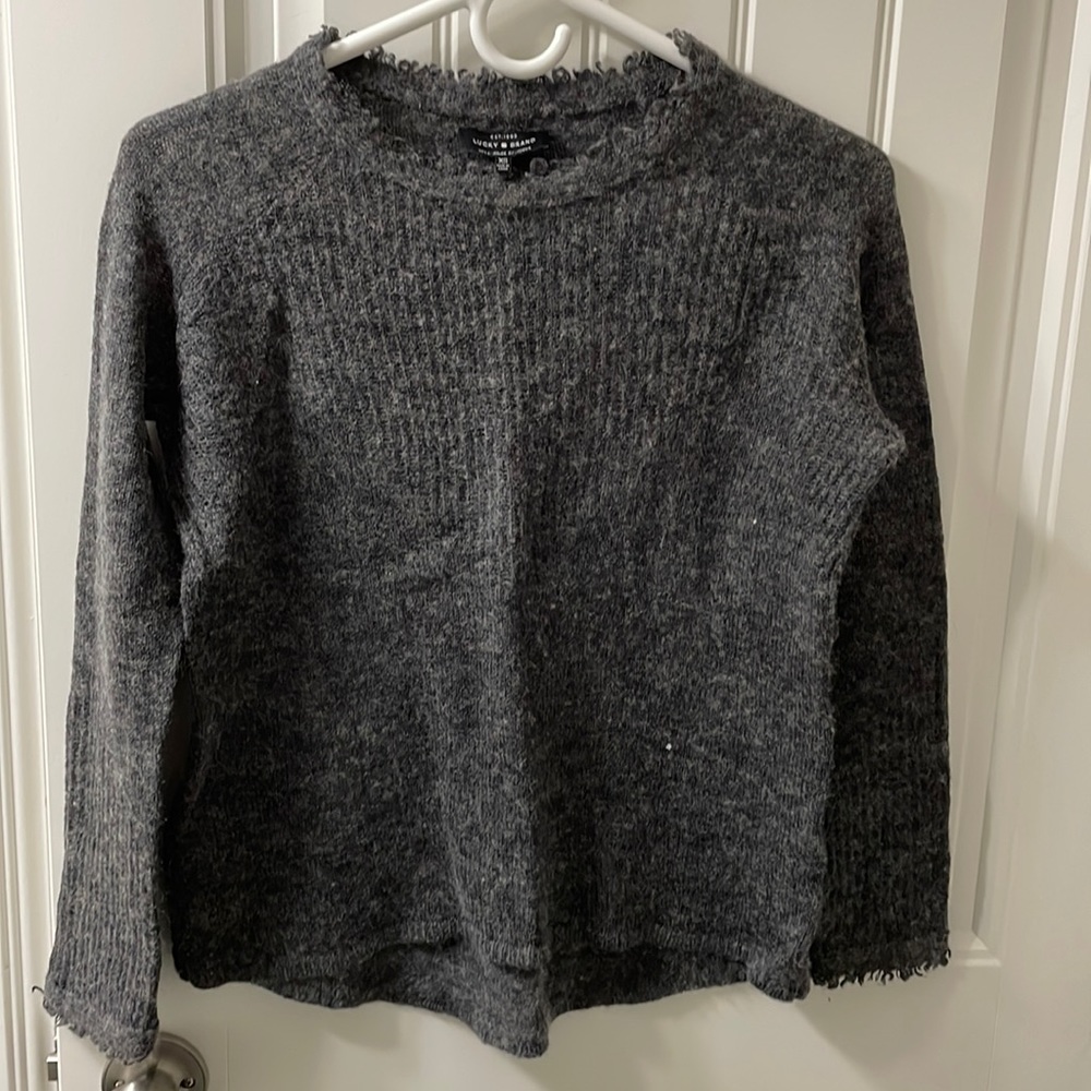 Grey lightweight sweater